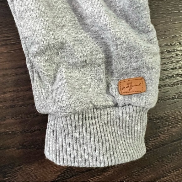 “Adam” personalized long sleeve gray romper, size 3-6 months 7 for all mankind - Picture 4 of 7